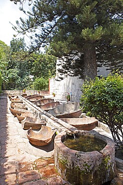 Traditional laundry in the Convento Santa Catalina nunnery, Arequipa, Arequipa province, Peru, South America