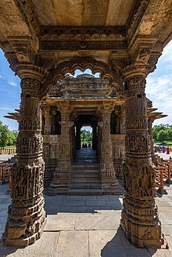 Sun Temple, Modhera, Gujarat, India, Asia