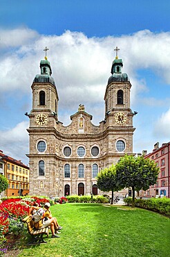 St Jakob's Cathedral, Innsbruck Cathedral, Cathedral, Innsbruck, Tyrol, Austria, Europe