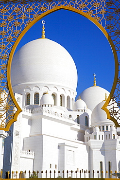 Sheikh Zayed Bin Sultan Al Nahyan Mosque, Abu Dhabi, United Arab Emirates, Middle East