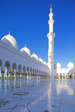 Sheikh Zayed Bin Sultan Al Nahyan Mosque, Abu Dhabi, United Arab Emirates, Middle East