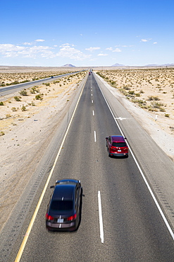 View of Highway 15 in California, United States of America, North America