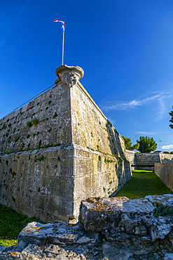 View of the Venetian fortress, Pula, Istria County, Croatia, Adriatic, Europe