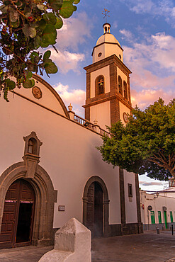 View of Obispado Diocesis de Canarias Church, Arrecife, Lanzarote, Canary Islands, Spain, Atlantic, Europe