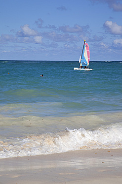 Catamaran, Bavaro Beach, Punta Cana, Dominican Republic, West Indies, Caribbean, Central America