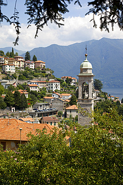 Lakeside village, Lake Como, Lombardy, Italian Lakes, Italy, Europe