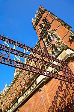 Entrance, St.Pancras International Station, London, England, United Kingdom, Europe