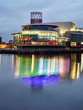 Quays Theatre and Lowry at Salford Quays, Manchester, England, United Kingdom, Europe