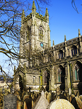 St Thomas The Apostle Church at Heptonstall West Yorkshire