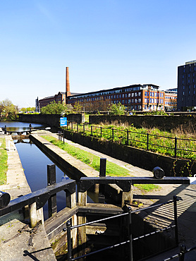 Ashton Canal Lock Number 1 Manchester
