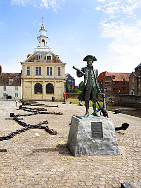 George Vancouver Statue in Kings Lynn Norfolk