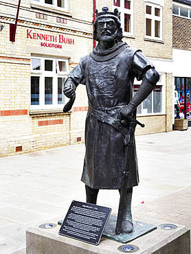 King John Statue in Kings Lynn Norfolk