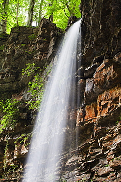 Hardraw Force in Wensleydale, Yorkshire Dales, Yorkshire, England, United Kingdom, Europe