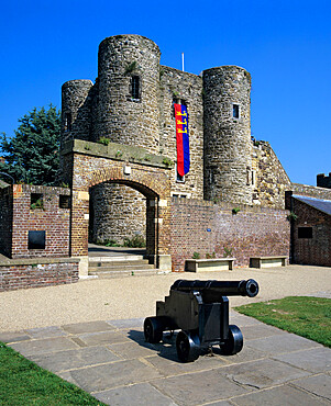 Ypres Castle, Rye, East Sussex, England, United Kingdom, Europe