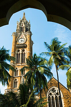 Rajabhai Clock Tower, Mumbai (Bombay), Maharashtra, India, Asia