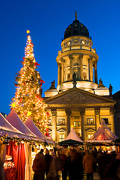 Christmas market, Gendarmenmarkt, Berlin, Germany, Europe