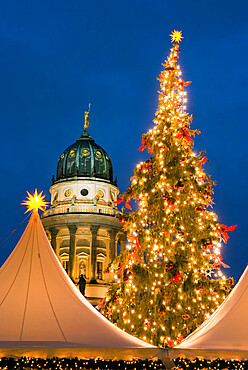 Christmas market, Gendarmenmarkt, Berlin, Germany, Europe