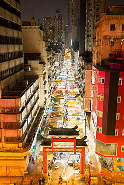 Temple Street Night Market, Kowloon, Hong Kong, China, Asia