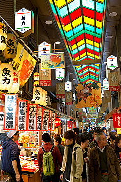 Nishiki Market, Kyoto, Japan, Asia