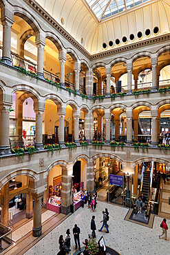 The Magna Plaza shopping centre, Amsterdam, North Holland, The Netherlands, Europe