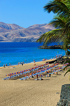 Playa Grande, Puerto del Carmen, Lanzarote, Canary Islands, Spain