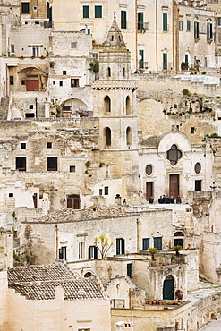 Sasso Barisano, Matera, Basilicata, Italy, Europe