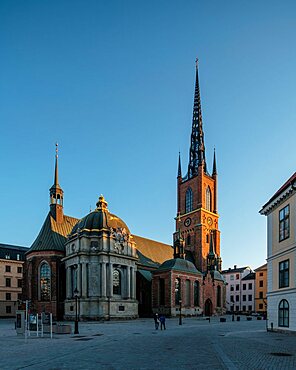 Exterior of Riddarholmen Church, Gamla Stan, Stockholm, Sv?dermanland and ???Uppland, Sweden