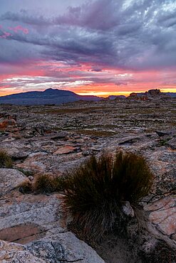 Sunset over Cederberg Mountains, Western Cape, South Africa