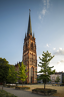 Exterior of Kirche St. Peter, Dusseldorf, North Rhine-Westphalia, Germany, Europe