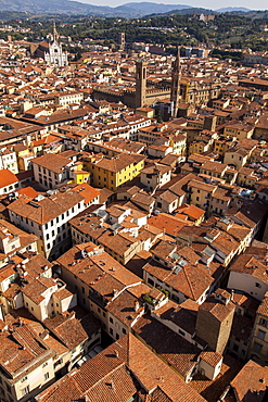 Roof tops of Florence, Italy, Tuscany, Europe