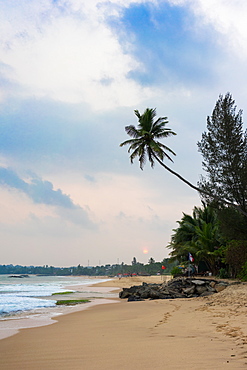 Tangalle Beach on the south coast of Sri Lanka, Asia