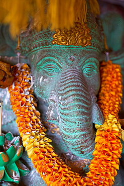 Decorated Ganesh statue in Ubud, Bali, Indonesia, Southeast Asia, Asia