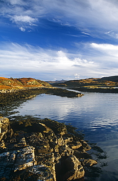 Loch Cuin. Hebrides, Scotland