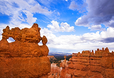 Landscape with cliffs, Bryce Canyon, Utah