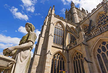 UK, Somerset, Bath, Bath Abbey, UK, Somerset, Bath