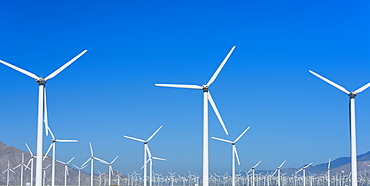 USA, California, Palm Springs, Wind farm, USA, California, Palm Springs