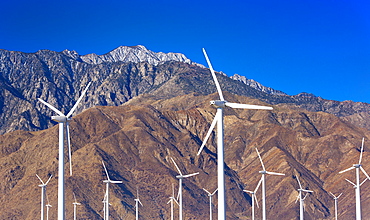 USA, California, Palm Springs, Wind farm, USA, California, Palm Springs