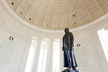 Interior of Jefferson Memorial