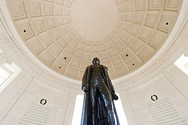 Interior of Jefferson Memorial