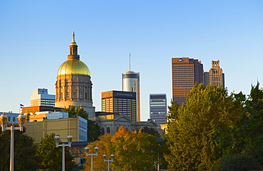 USA, Georgia, Atlanta, View of downtown