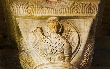 Turkey, Istanbul, Church of St Saviour in Chora, detail of sculpture