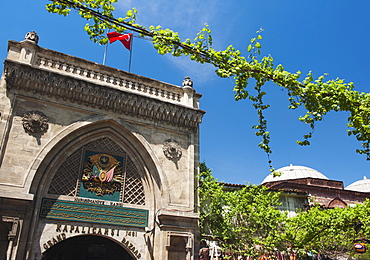 Turkey, Istanbul, Grand Bazaar entrance