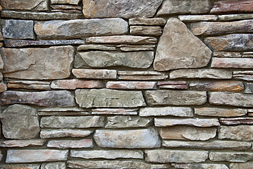 Close-up of stone wall