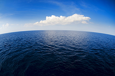 Greece, Aegean Sea horizon