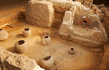 Greece, Athens, Archaeological site of Roman Bath