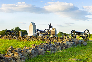 Cannons on cemetery ridge