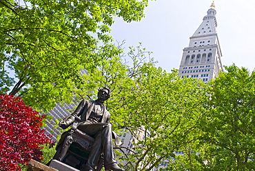 Statue of William Seward in Madison Square Park