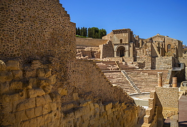 Ancient Roman amphitheater, Cartegena, Spain