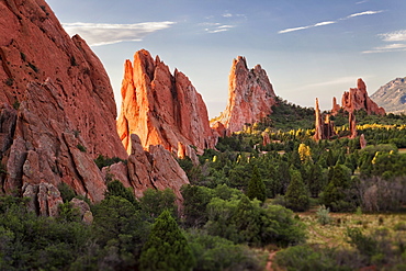 USA, Colorado, Colorado Springs, Garden of Gods, rock formations, USA, Colorado, Colorado Springs