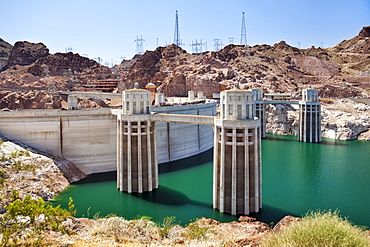 USA, Nevada, Boulder City, Hoover Dam, USA, Nevada, Boulder City